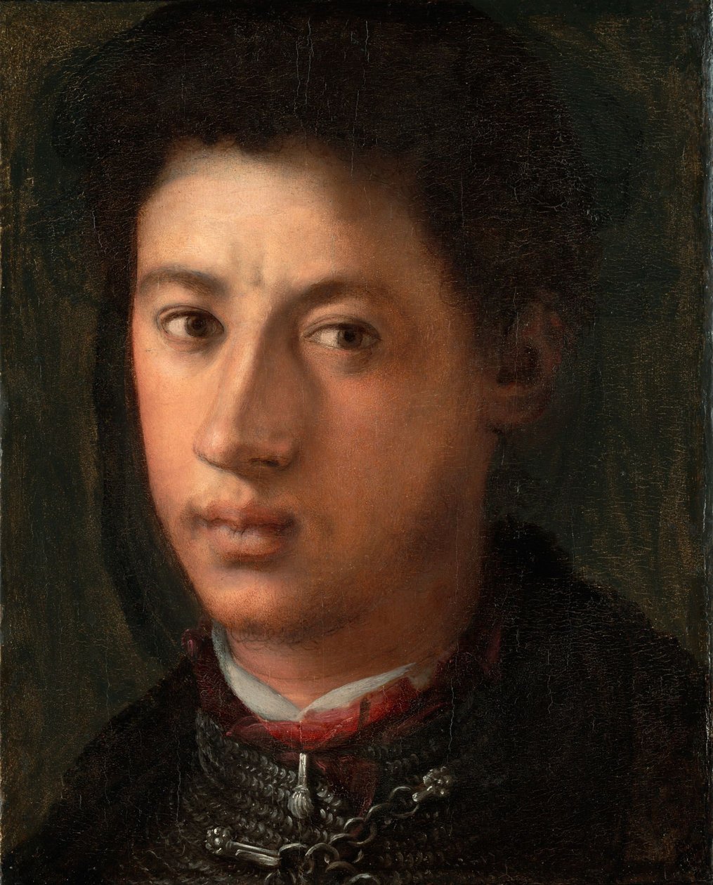 Porträt von Alessandro de Medici 1510-1537, 1534-1535 von Jacopo Pontormo