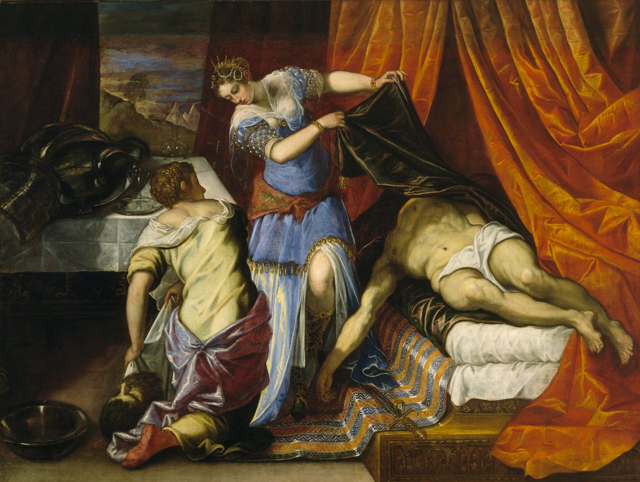 Judith und Holofernes, ca. 1577 von Jacopo Robusti Tintoretto