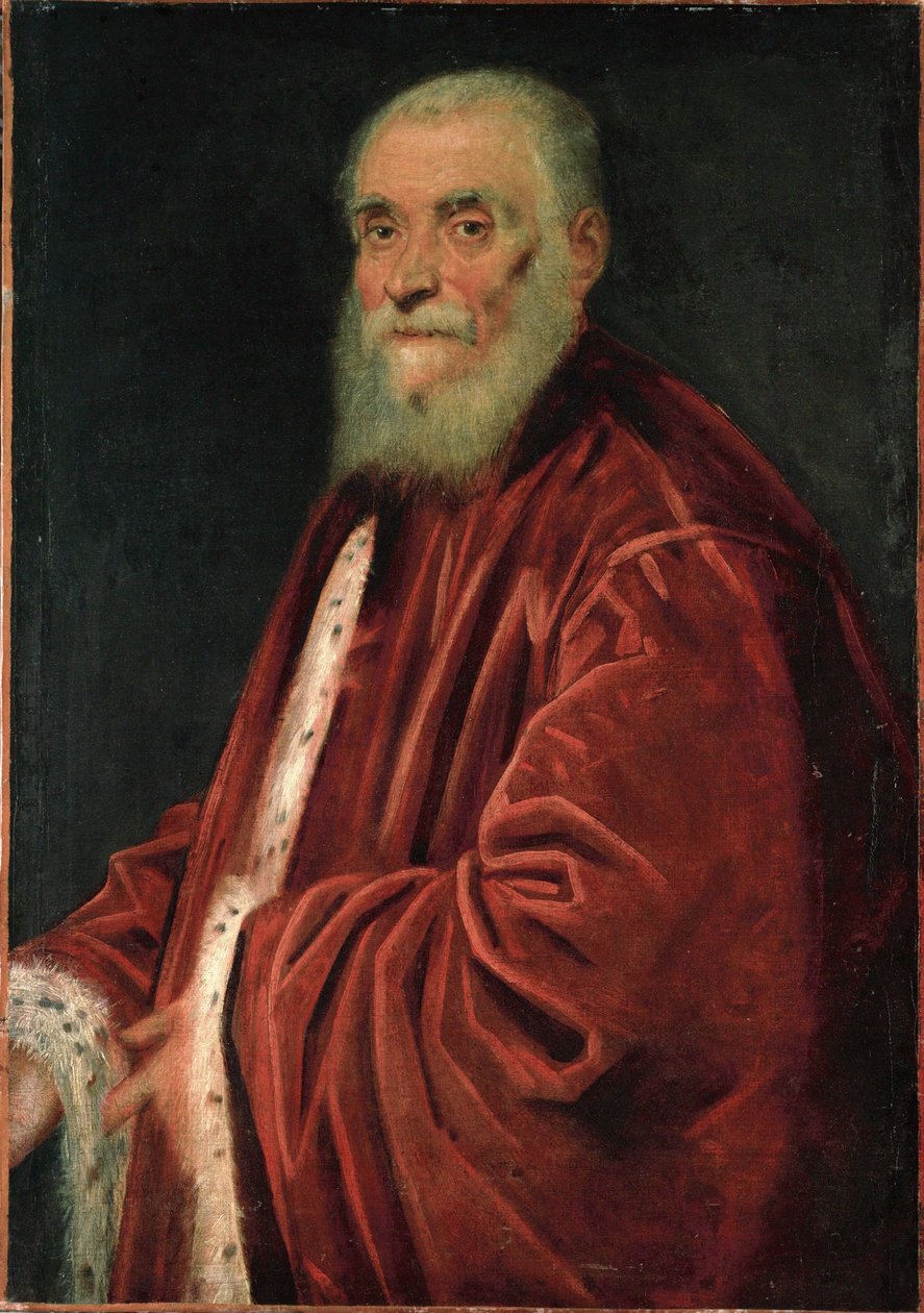 Marco Grimani, venezianischer Senator von Jacopo Robusti Tintoretto