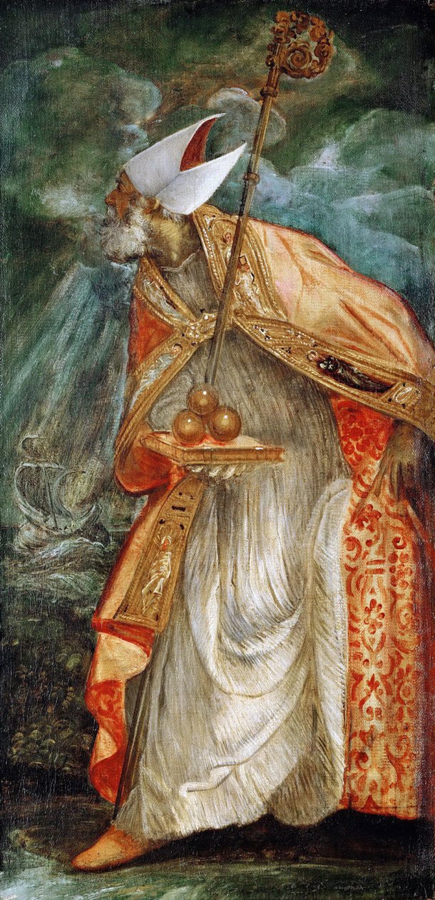 Heiliger Nikolaus von Bari von Jacopo Robusti Tintoretto