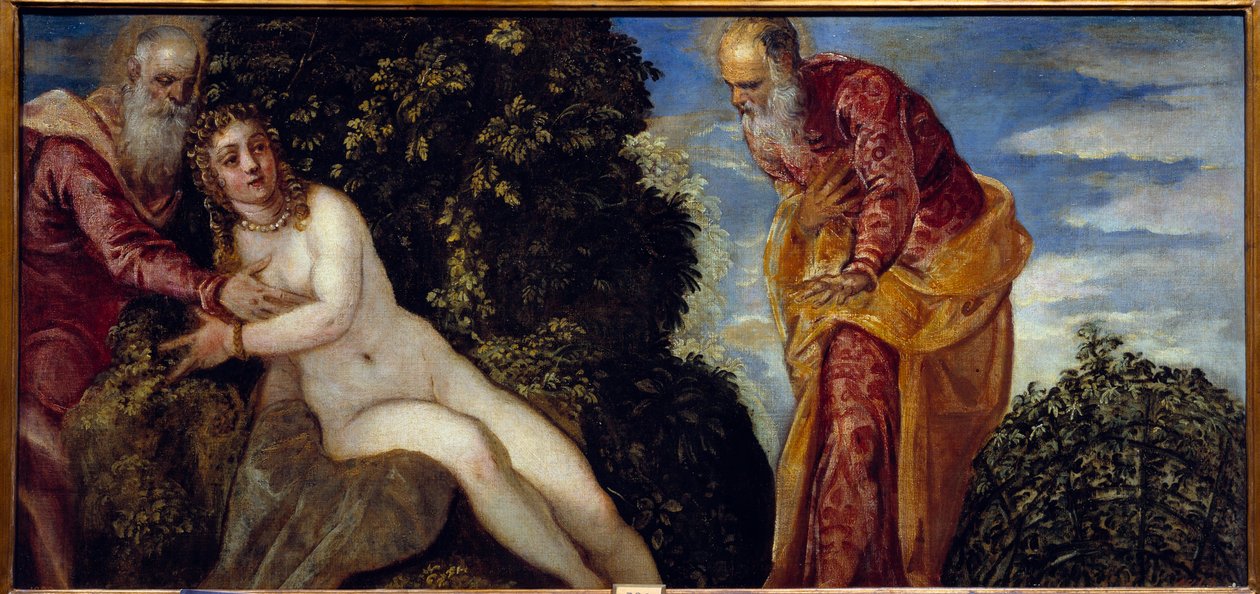 Susanna und die Ältesten von Jacopo Robusti Tintoretto