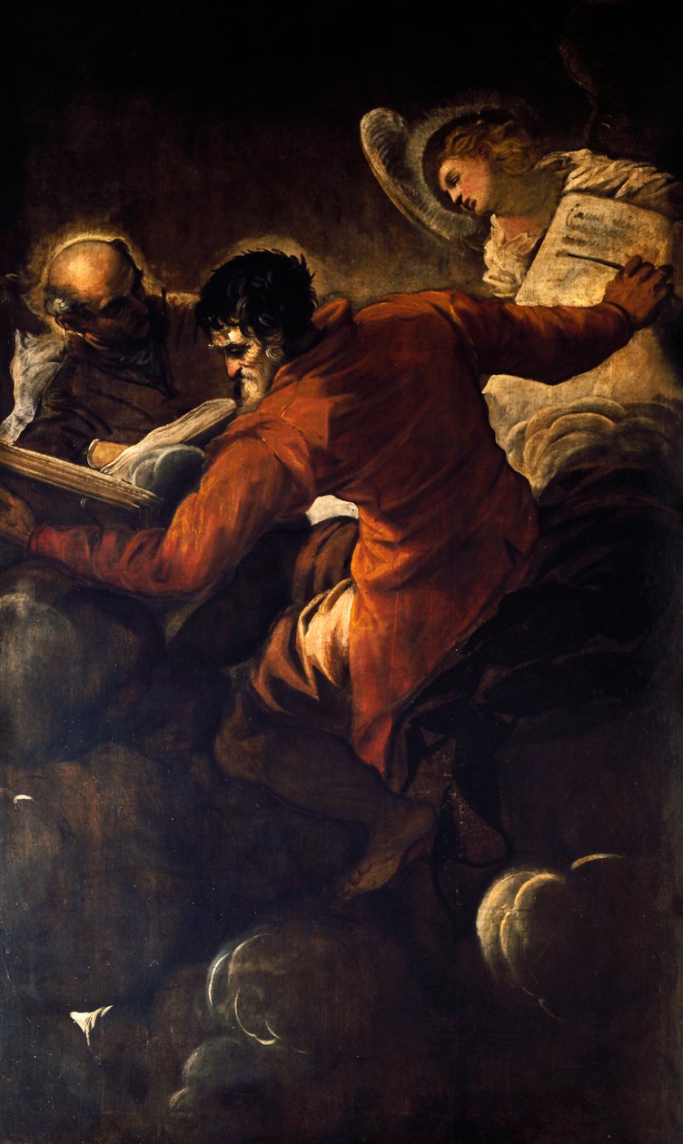 Die Evangelisten Lukas und Matthäus von Jacopo Robusti Tintoretto