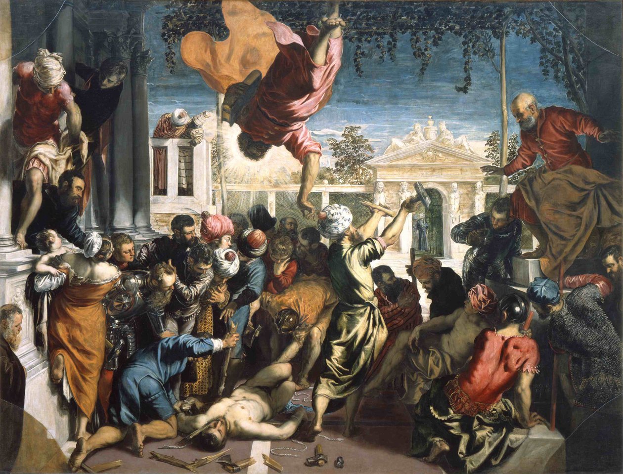 Das Wunder des Sklaven Das Wunder des Heiligen Markus von Jacopo Robusti Tintoretto