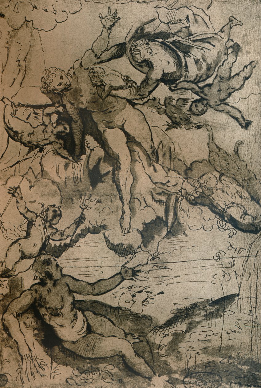 Der Ursprung der Milchstraße, ca. 1575 von Jacopo Robusti Tintoretto