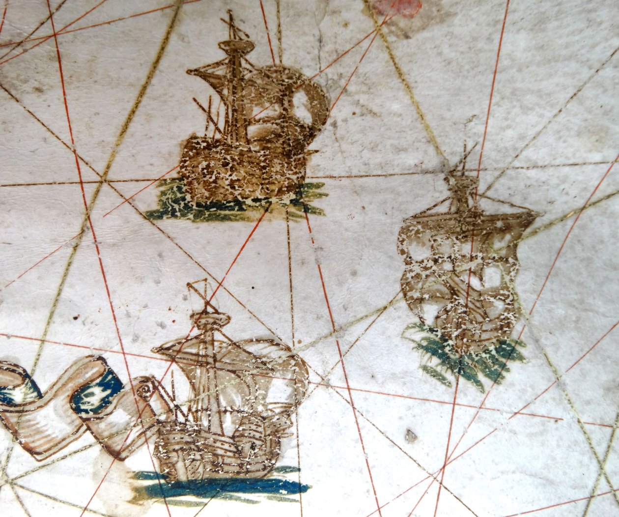 Renaissance-Karte von Europa, nach Jacopo Russo, 1528 von Jacopo Russo