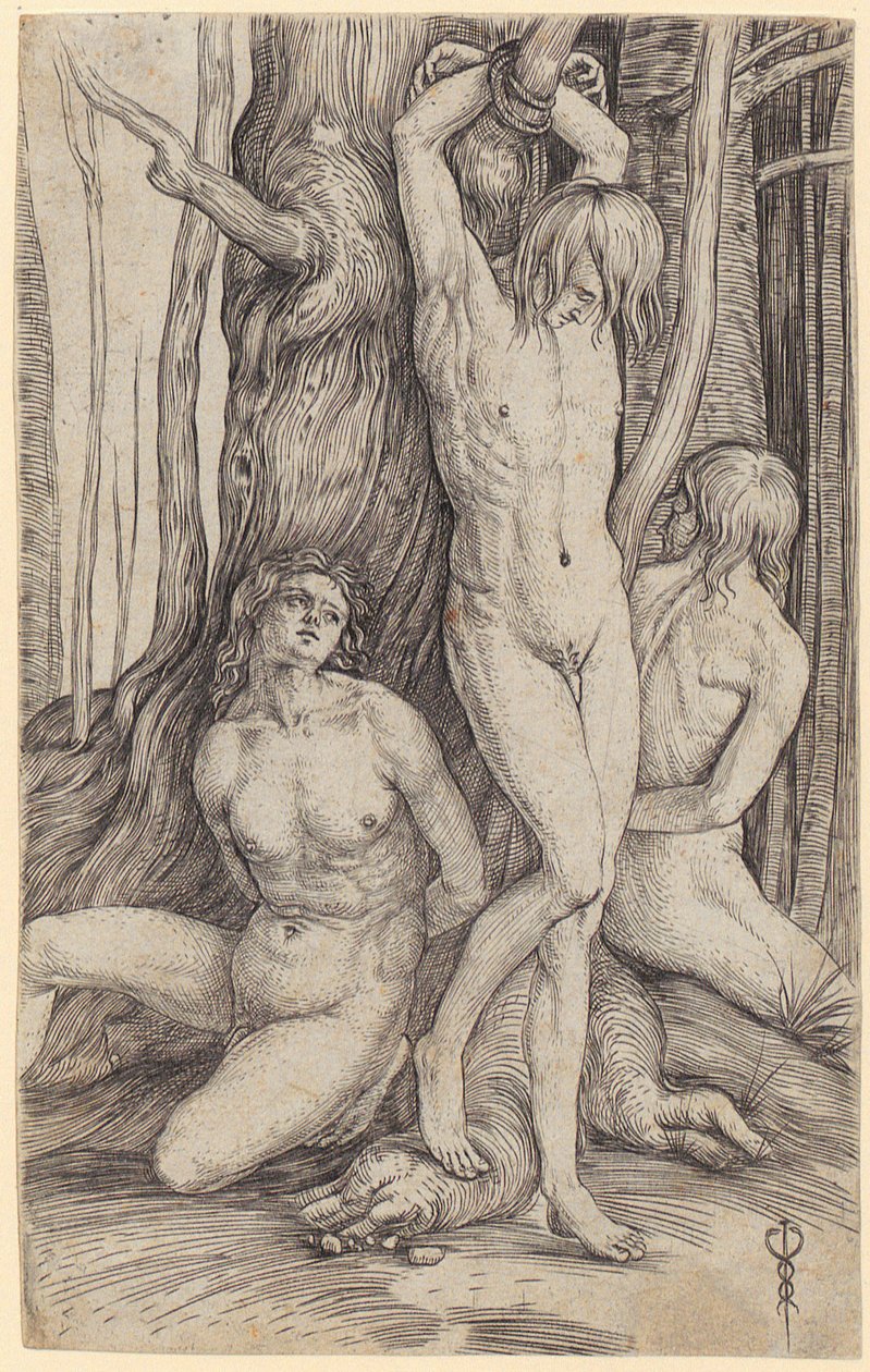 Drei Gefangene von Jacopo de