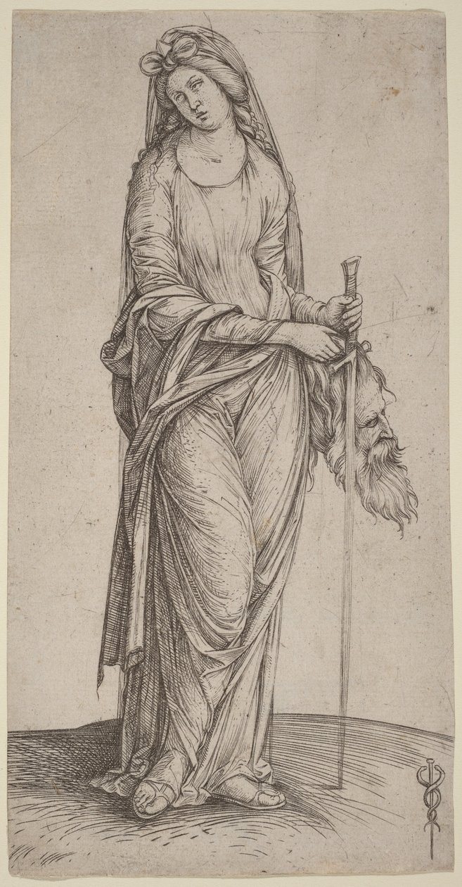 Judith mit dem Kopf des Holofernes von Jacopo de