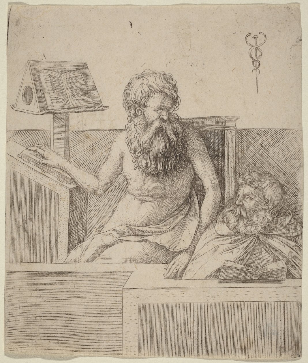 Zwei Philosophen von Jacopo de