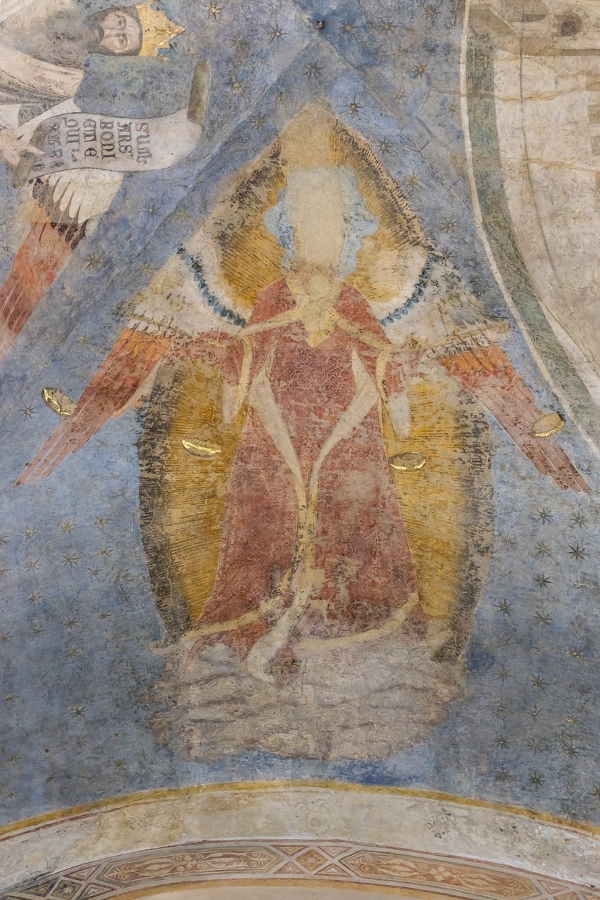 Allegorie der Gerechtigkeit (Detail) von Jacopo di Cione