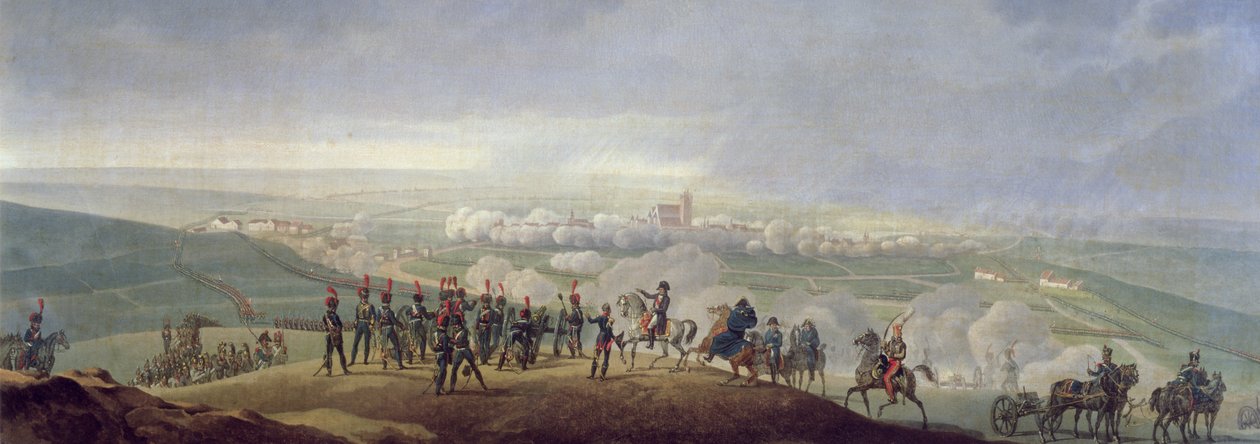 Die Schlacht von Austerlitz, 2. Dezember 1805 von Jacques Francois Joseph Swebach
