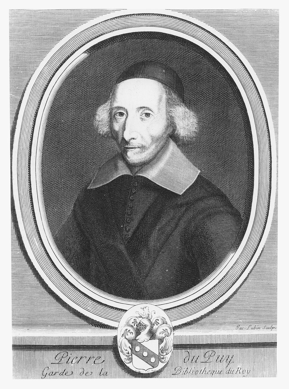 Porträt von Pierre Dupuy von Jacques Lubin