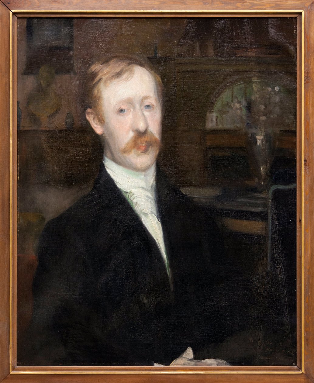 Porträt von Georges Moore von Jacques-Emile Blanche