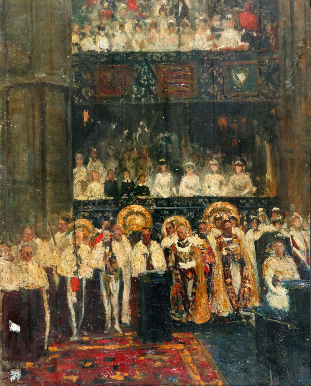 Die Krönung von George V. von Jacques-Emile Blanche