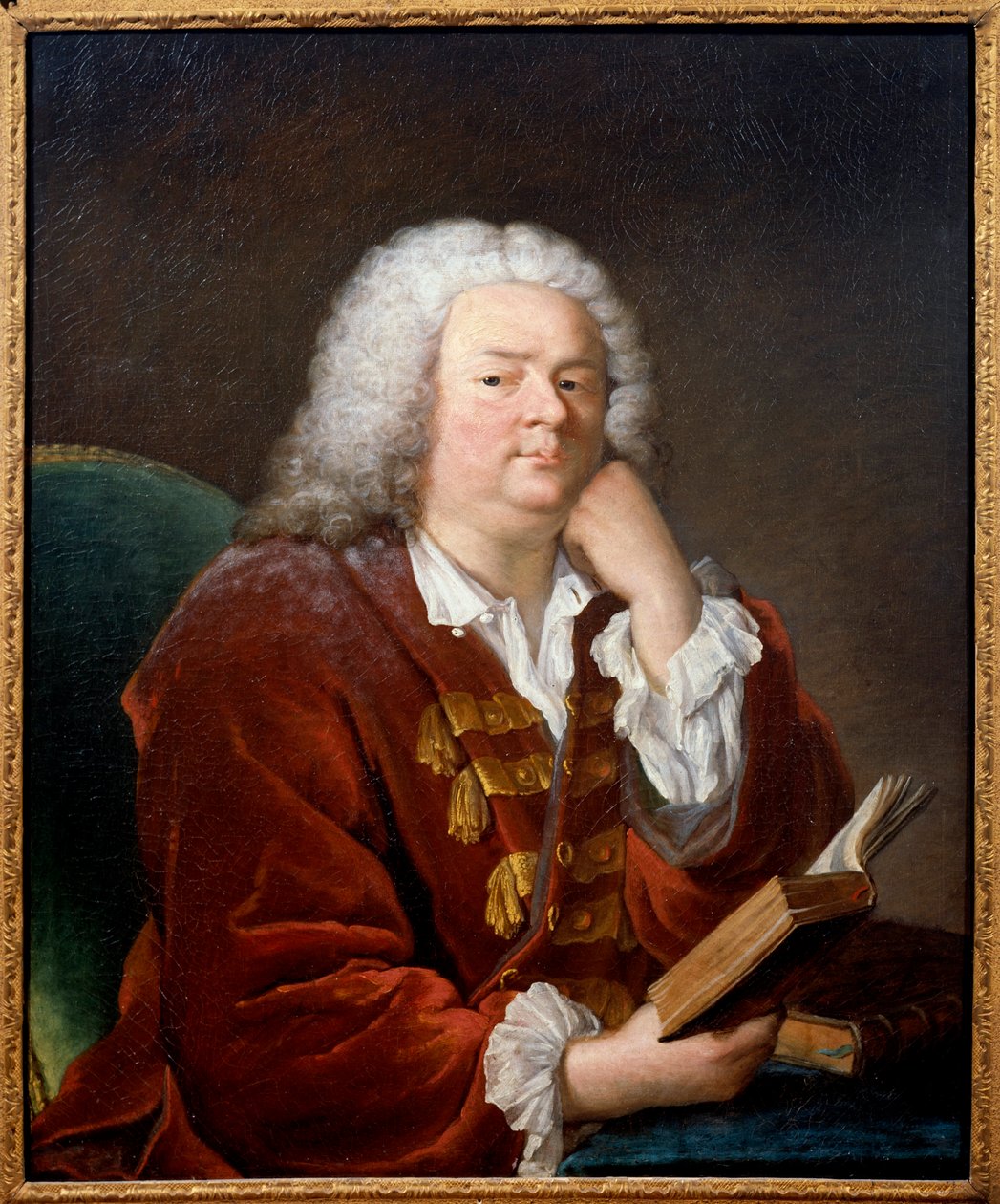 Porträt von Jean Baptiste Rousseau (1670-1741) von Jacques Andre Joseph Camelot Aved