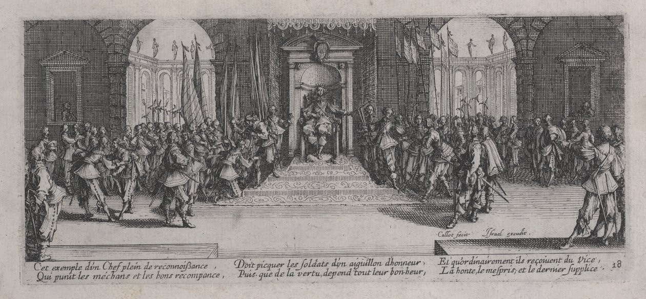 Verteilung der Belohnungen, aus 