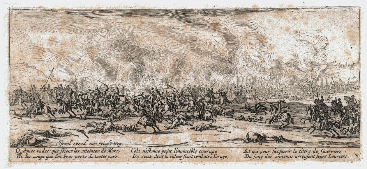 Les Miseres et les Malheurs de la Guerre (Gravur) von Jacques Callot