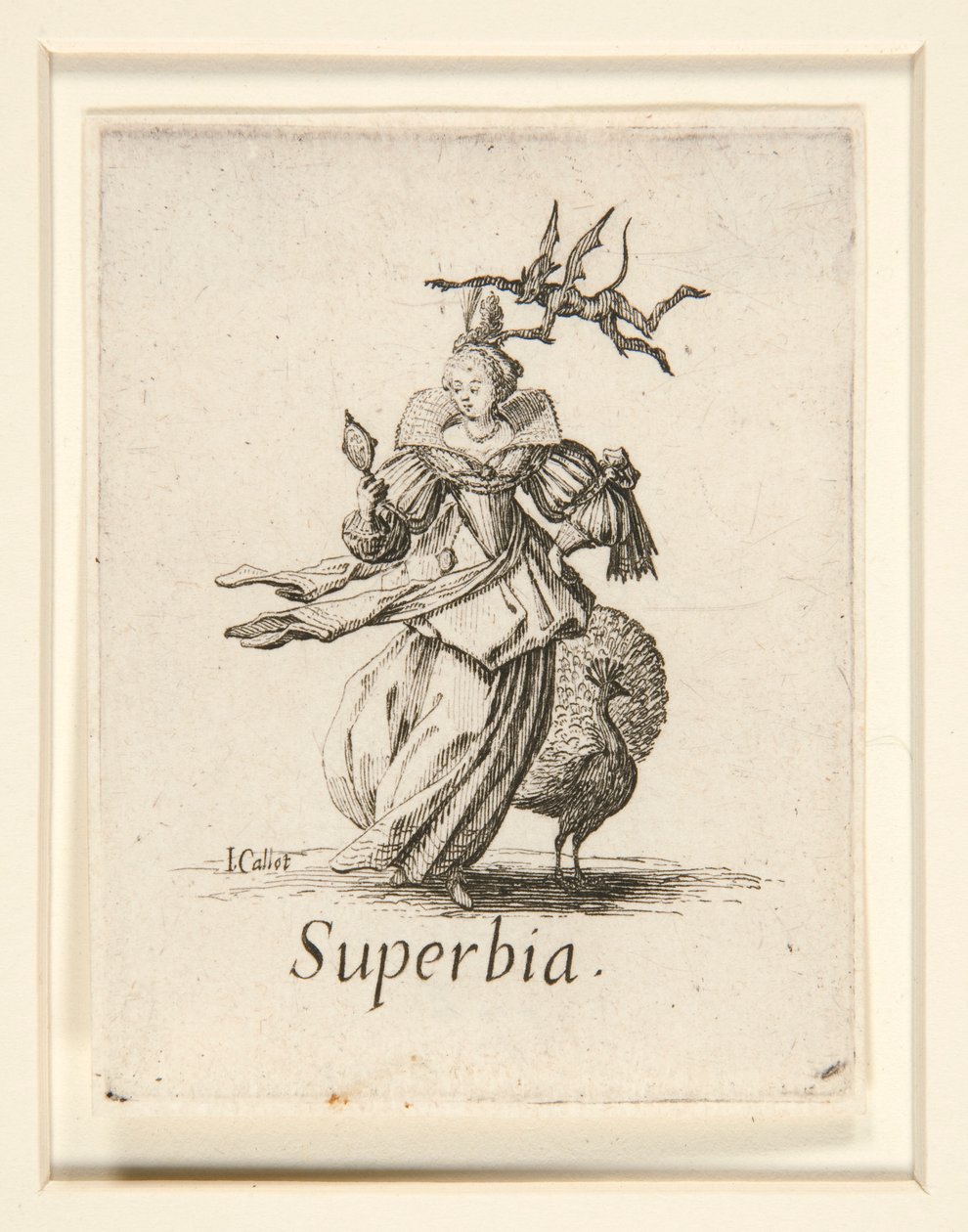 Les Peches Capitaux (Die sieben Todsünden): L von Jacques Callot