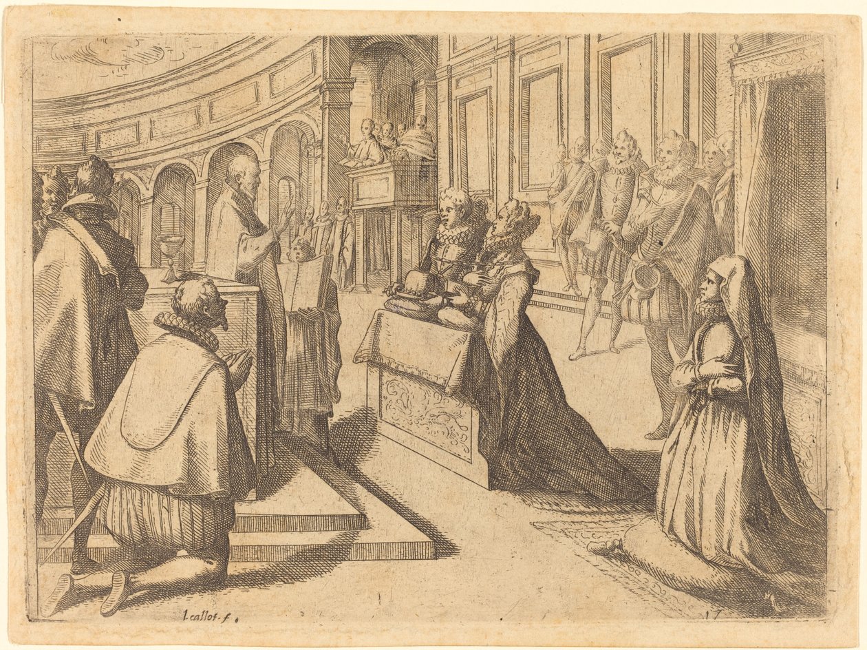 Hochzeit von Margarete von Österreich und Philipp III. von Jacques Callot