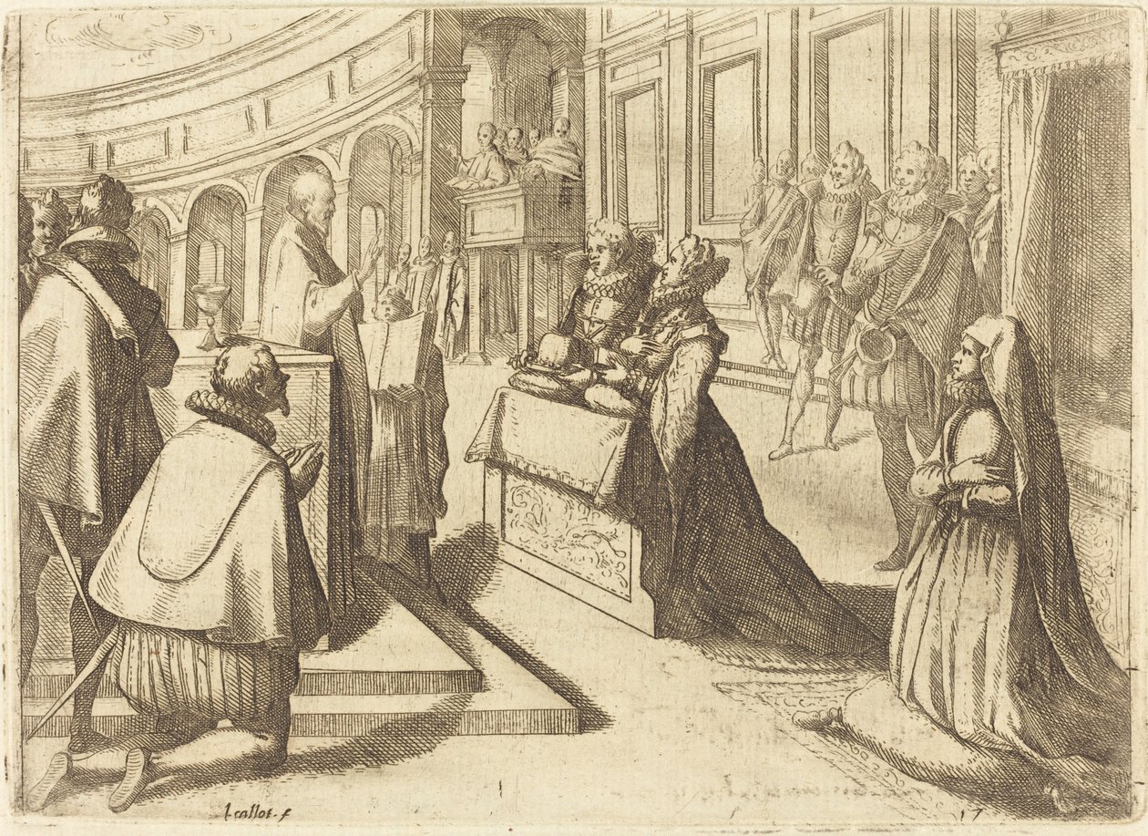 Hochzeit von Margarete von Österreich und Philipp III. von Jacques Callot