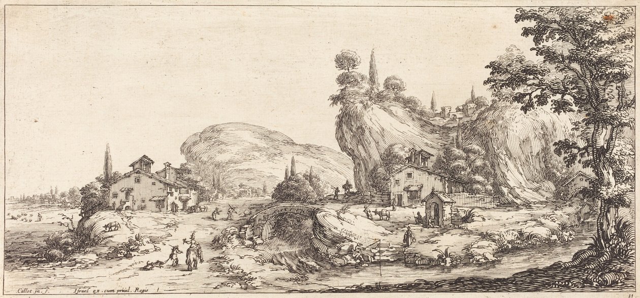 Rückkehr von der Jagd von Jacques Callot