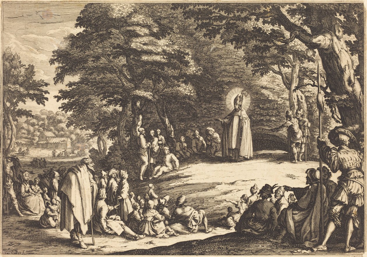 Saint Amond von Jacques Callot