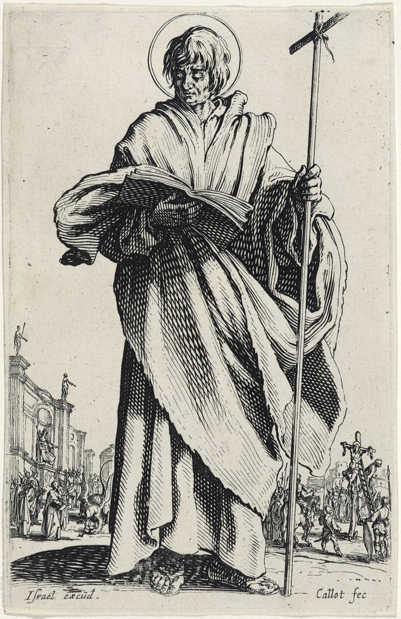 Heiliger Philippus aus Les Grands Apôtres, 1631 von Jacques Callot