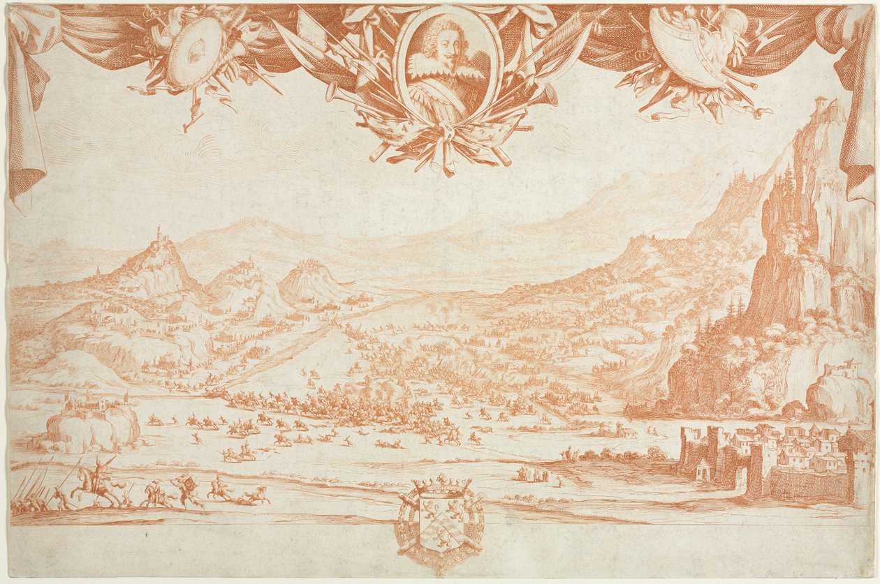 Der Kampf von Avigliamo von Jacques Callot