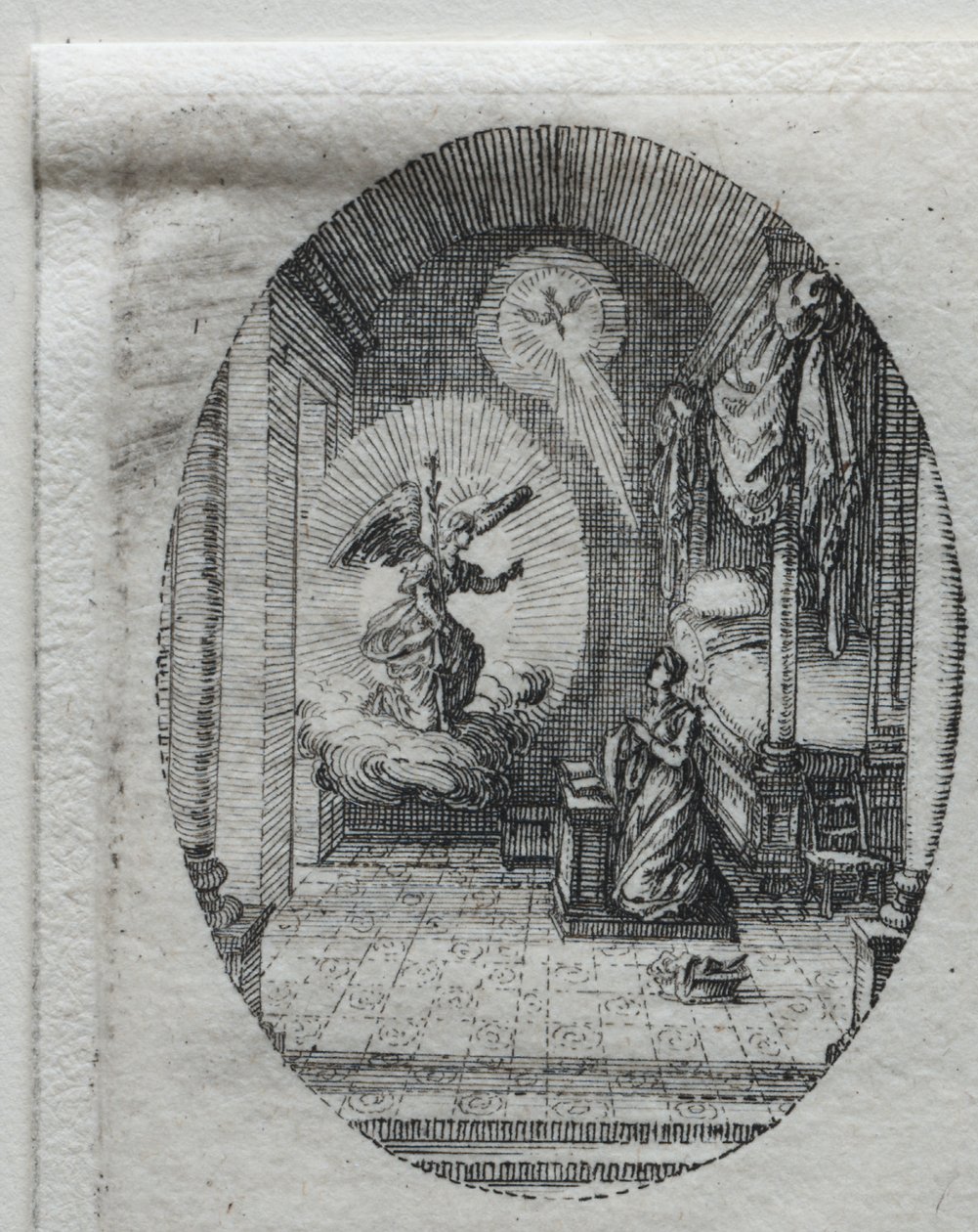 Die Geheimnisse der Passion: Die Verkündigung von Jacques Callot