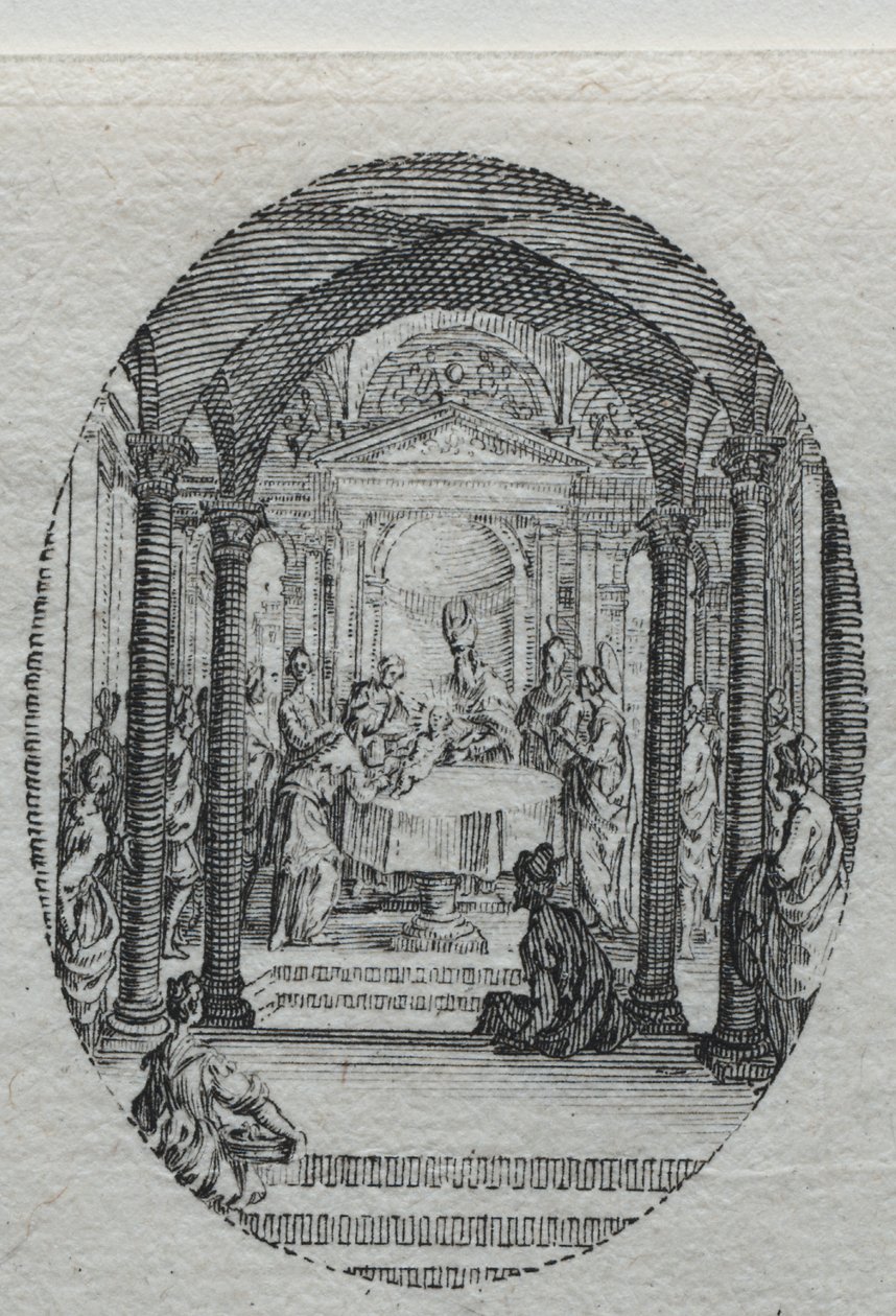 Die Geheimnisse der Passion: Die Beschneidung von Jacques Callot
