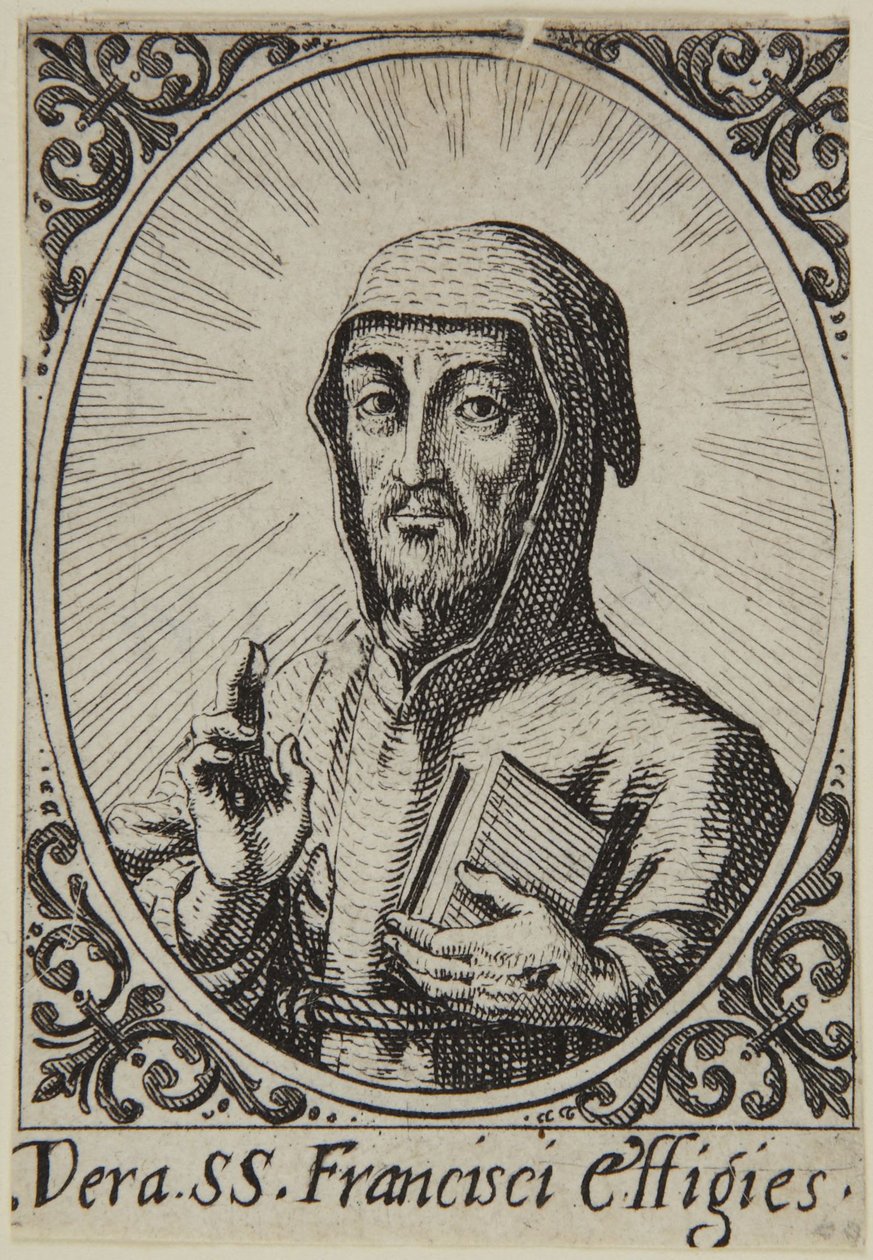 Das wahre Abbild des Heiligen Franziskus von Jacques Callot