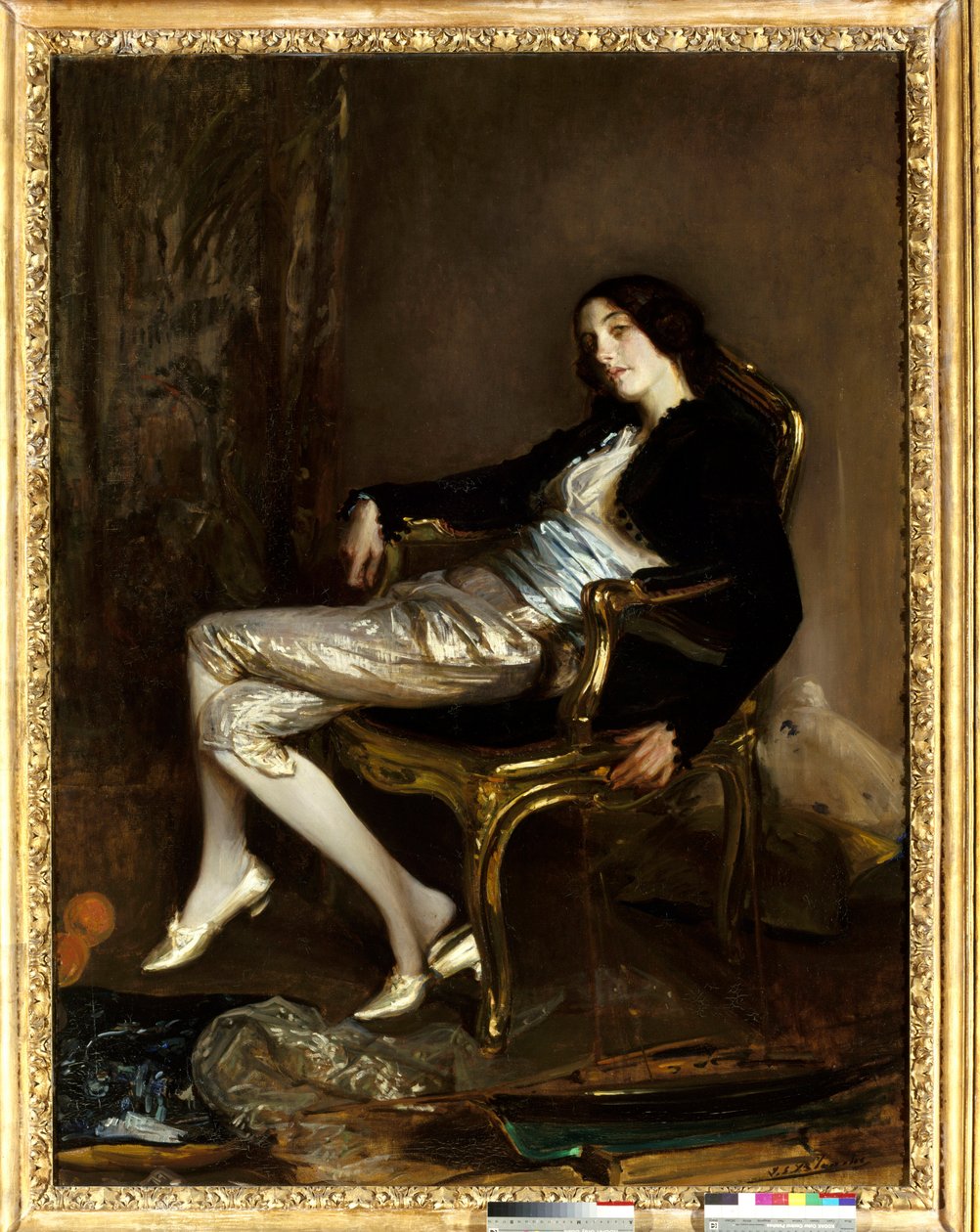Der Cherubin von Mozart. Charakter aus der Oper „Die Hochzeit des Figaro“ von Wolfgang Amadeus Mozart von Jacques Emile Blanche