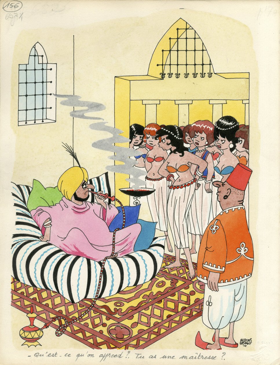 Tage Frankreichs, Satirisch in Farben von Jacques Faizant