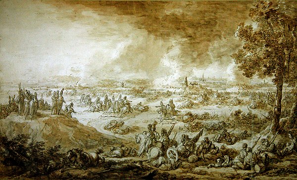 Die Schlacht von Leipzig von Jacques Francois Joseph Swebach