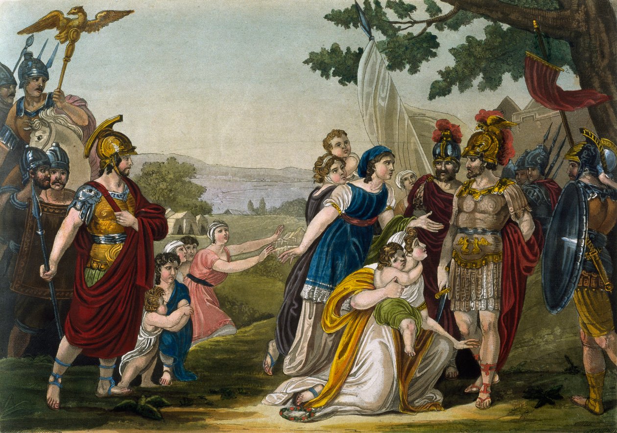 Raub der Sabinerinnen von Jacques Grasset de Saint-Sauveur
