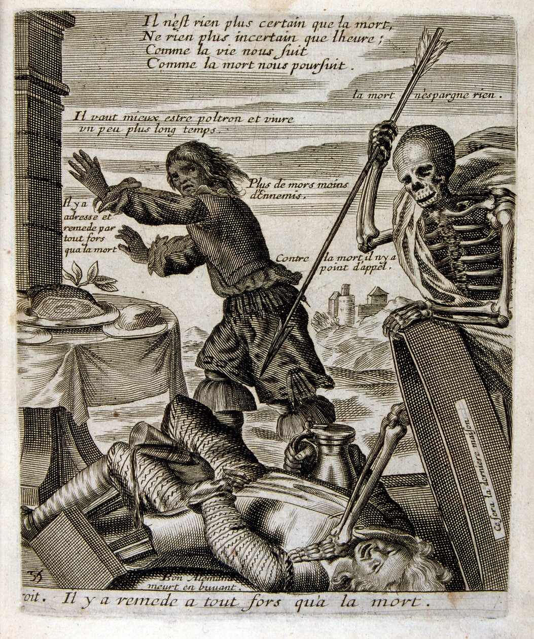 Illustration von Fabeln von Jean de La Fontaine von Jacques Lagniet