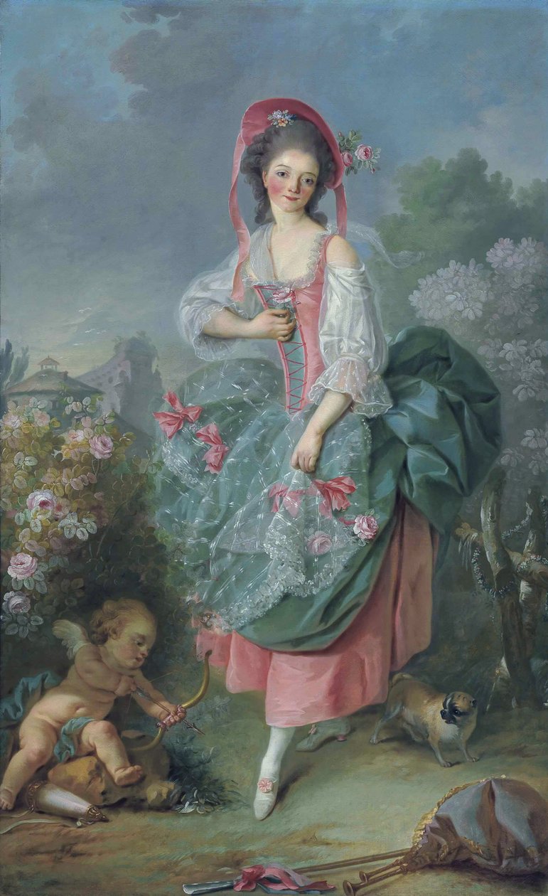 Mademoiselle Guimard als Terpsichore von Jacques Louis David