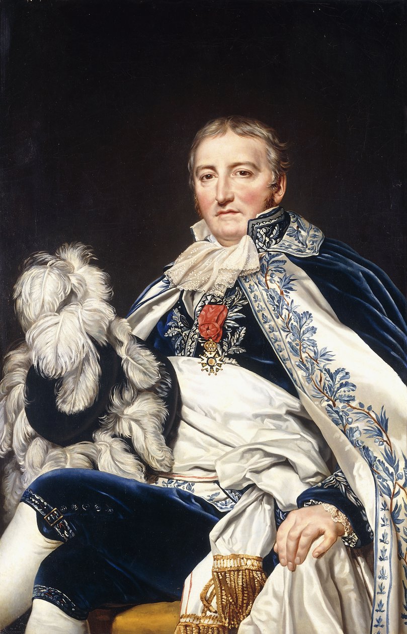 Porträt von Graf Francais de Nantes von Jacques Louis David