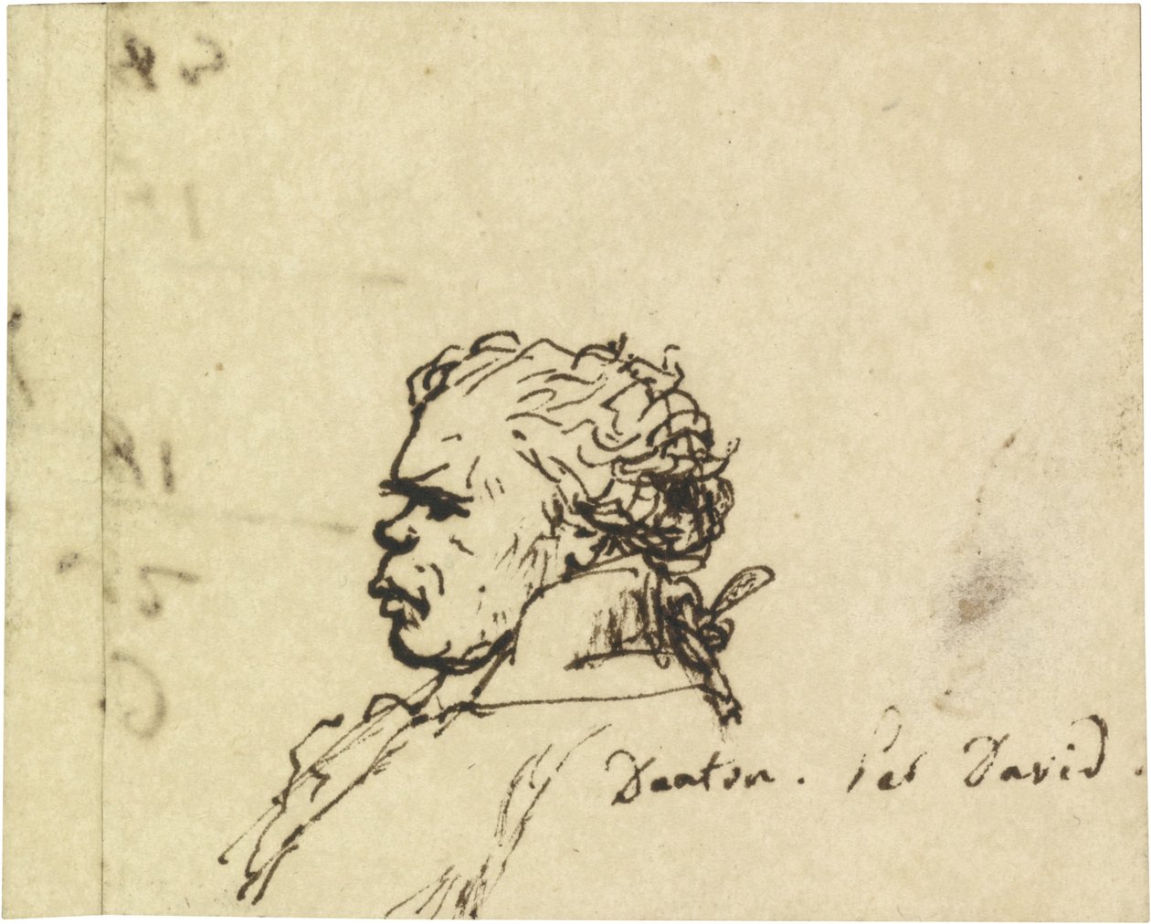 Porträt von Georges Jacques Danton 1759-1794 von Jacques Louis David