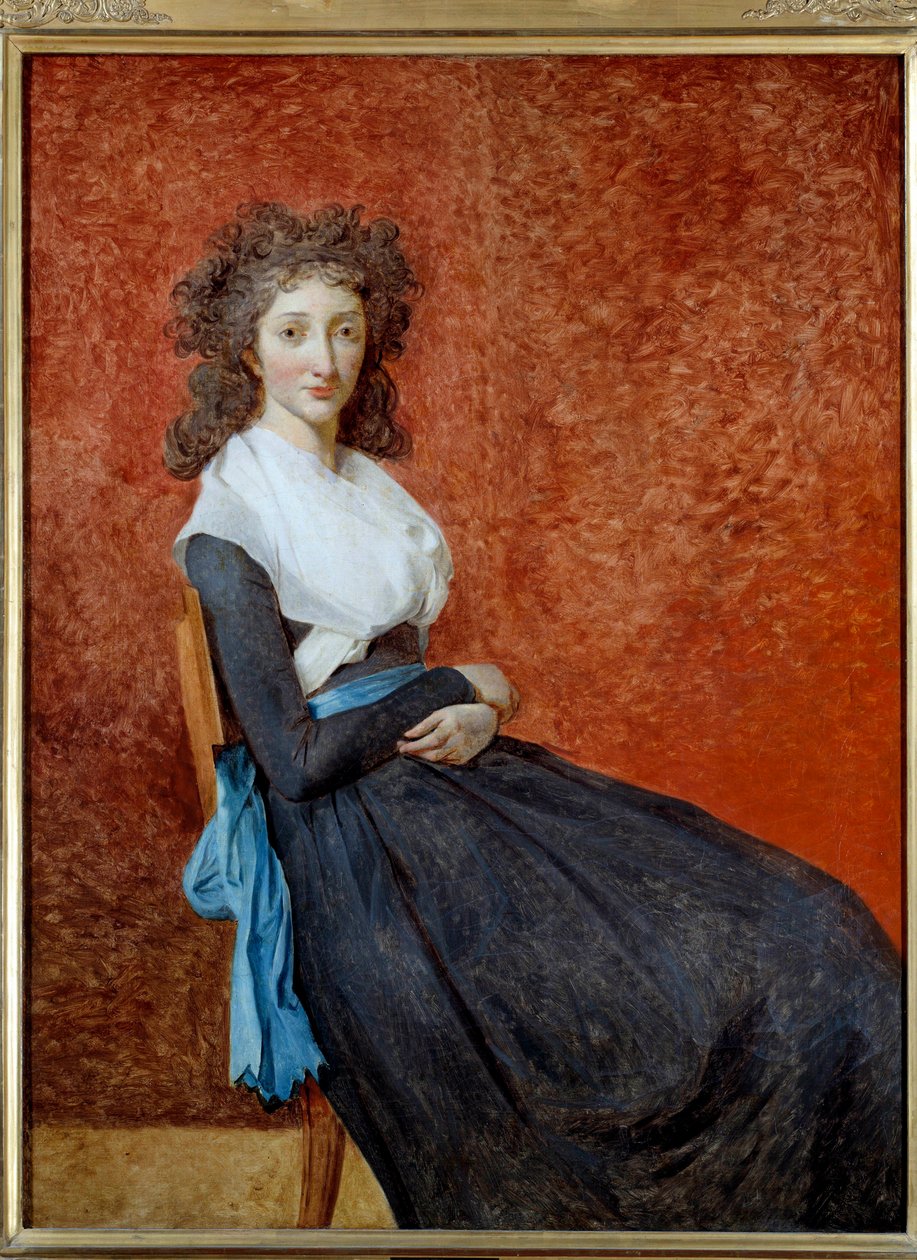 Porträt von Madame Charles Louis Trudaine (1769-1802) von Jacques Louis David
