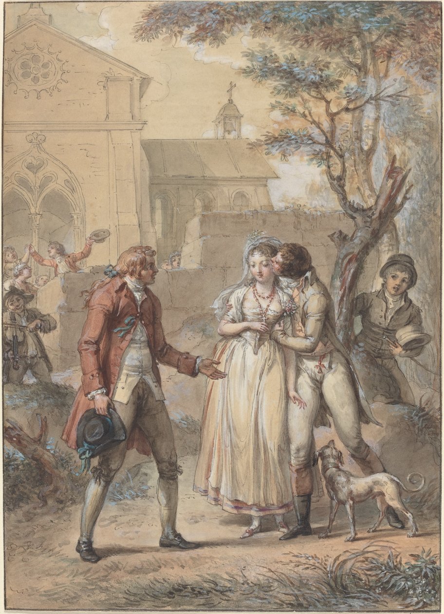 Der erwiderte Kuss von Jacques Louis François Touzé