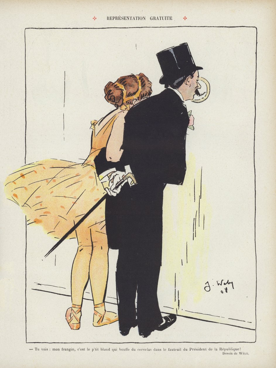Illustration für Le Rire von Jacques Wely