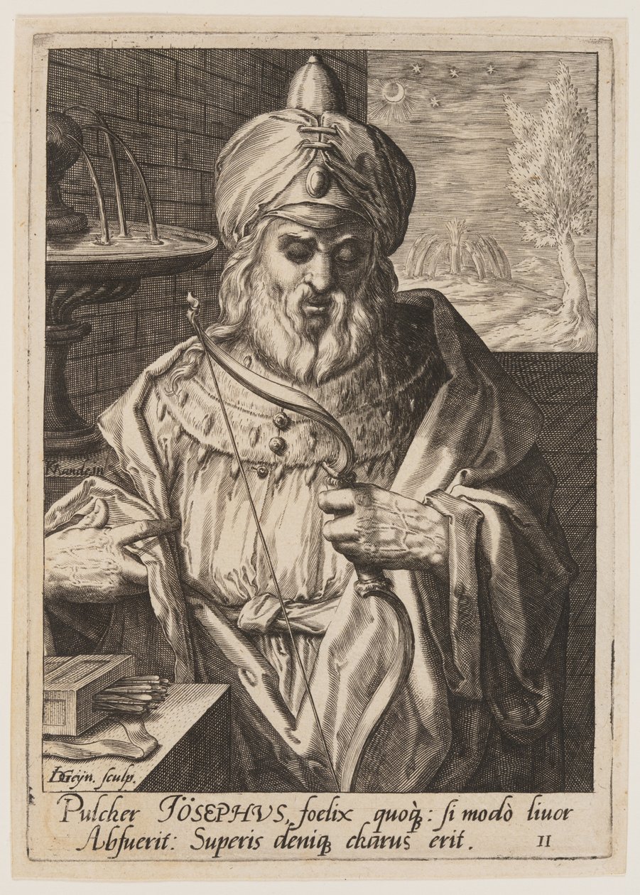 Joseph, aus Die zwölf Söhne Jakobs von Jacques de Gheyn II