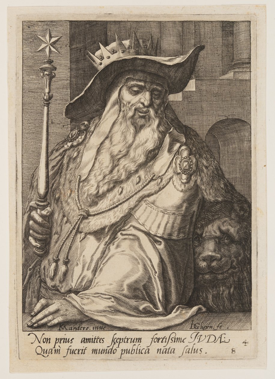 Judah, aus Die zwölf Söhne Jakobs von Jacques de Gheyn II