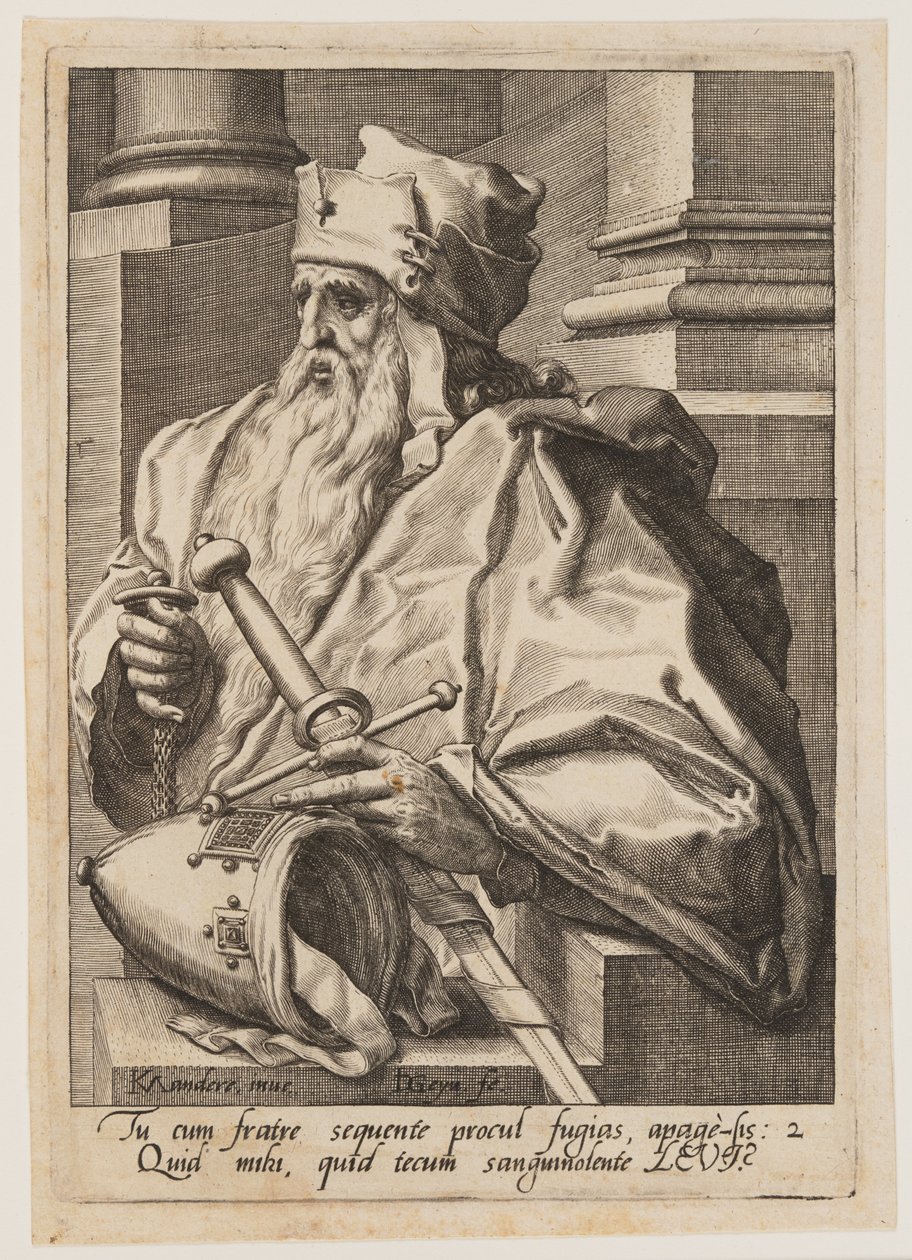 Levi, aus Die zwölf Söhne Jakobs von Jacques de Gheyn II