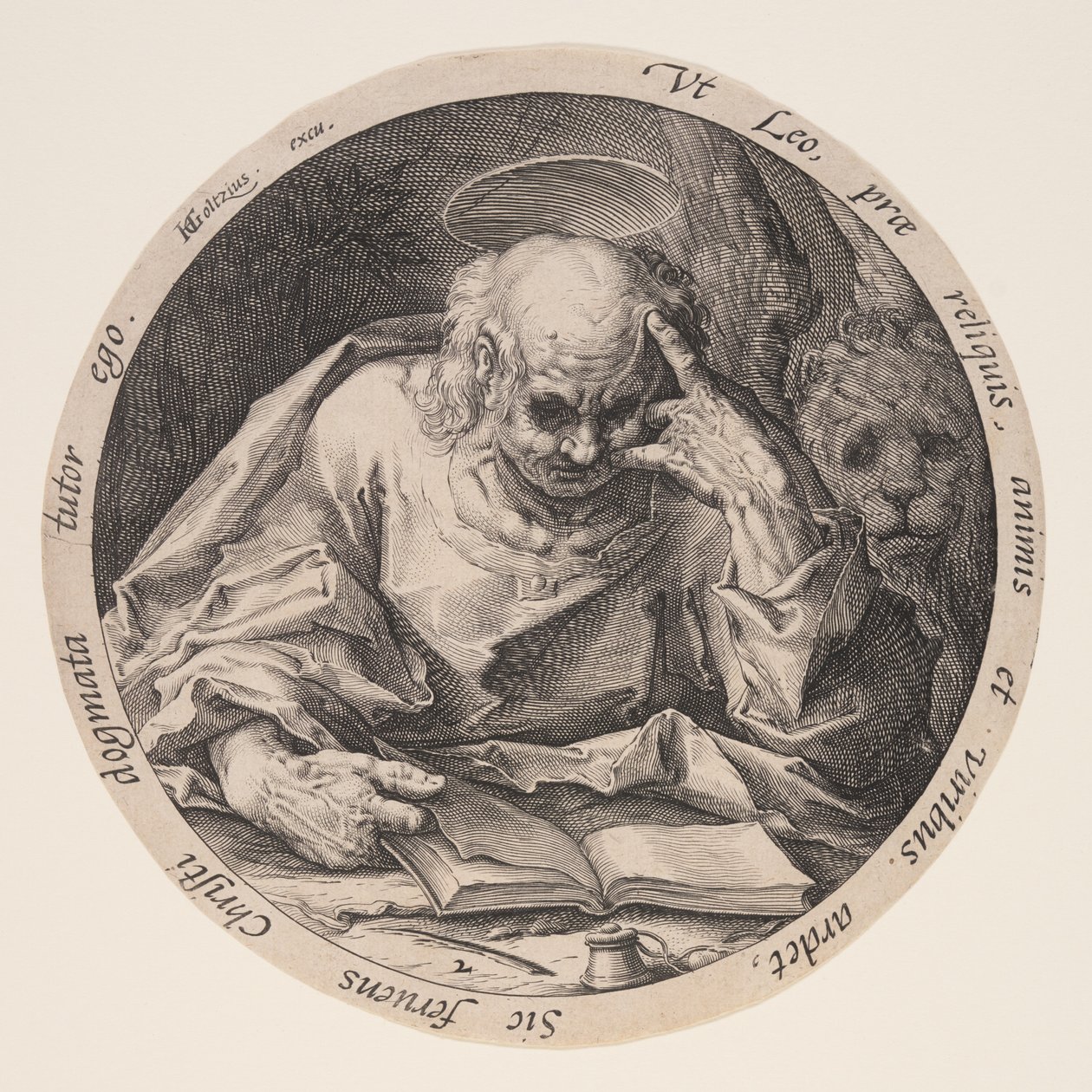 Markus, aus Die Evangelisten von Jacques de Gheyn II