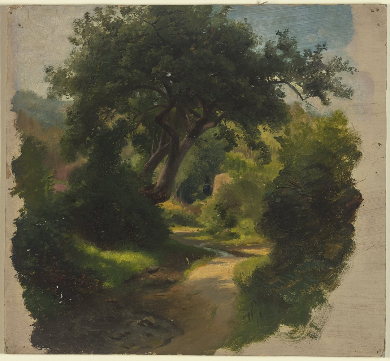 Waldweg von Jakob Becker
