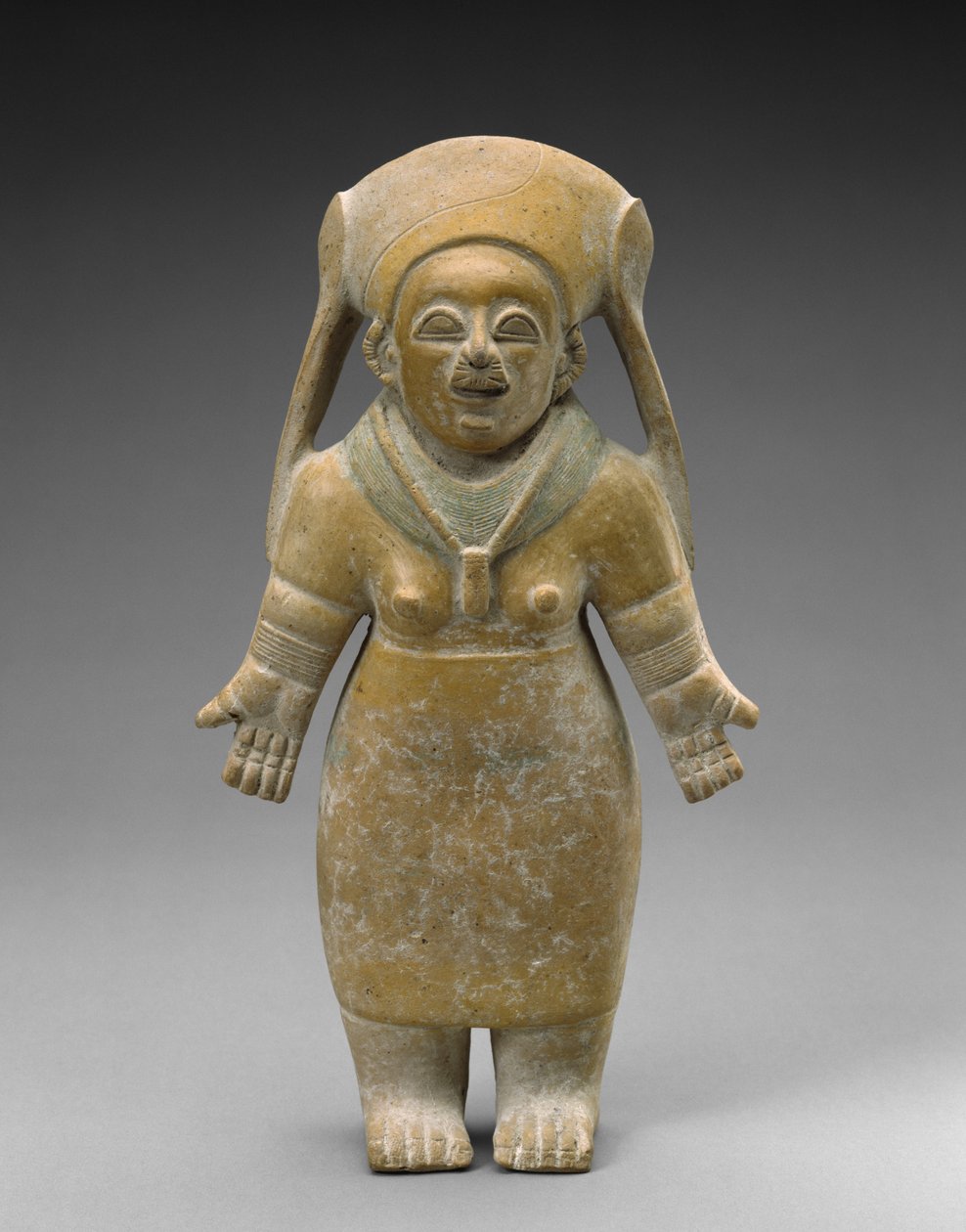 Stehende Frau, 200 v. Chr.-800 n. Chr. von Jama Coaque culture