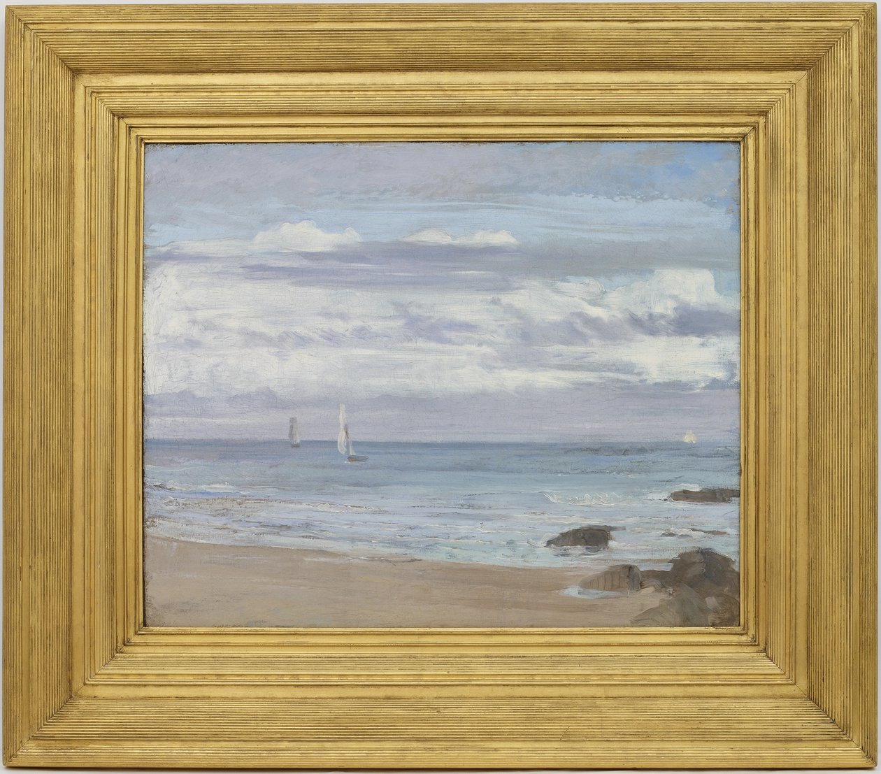 Blau und Silber: Trouville von James Abbott McNeill Whistler