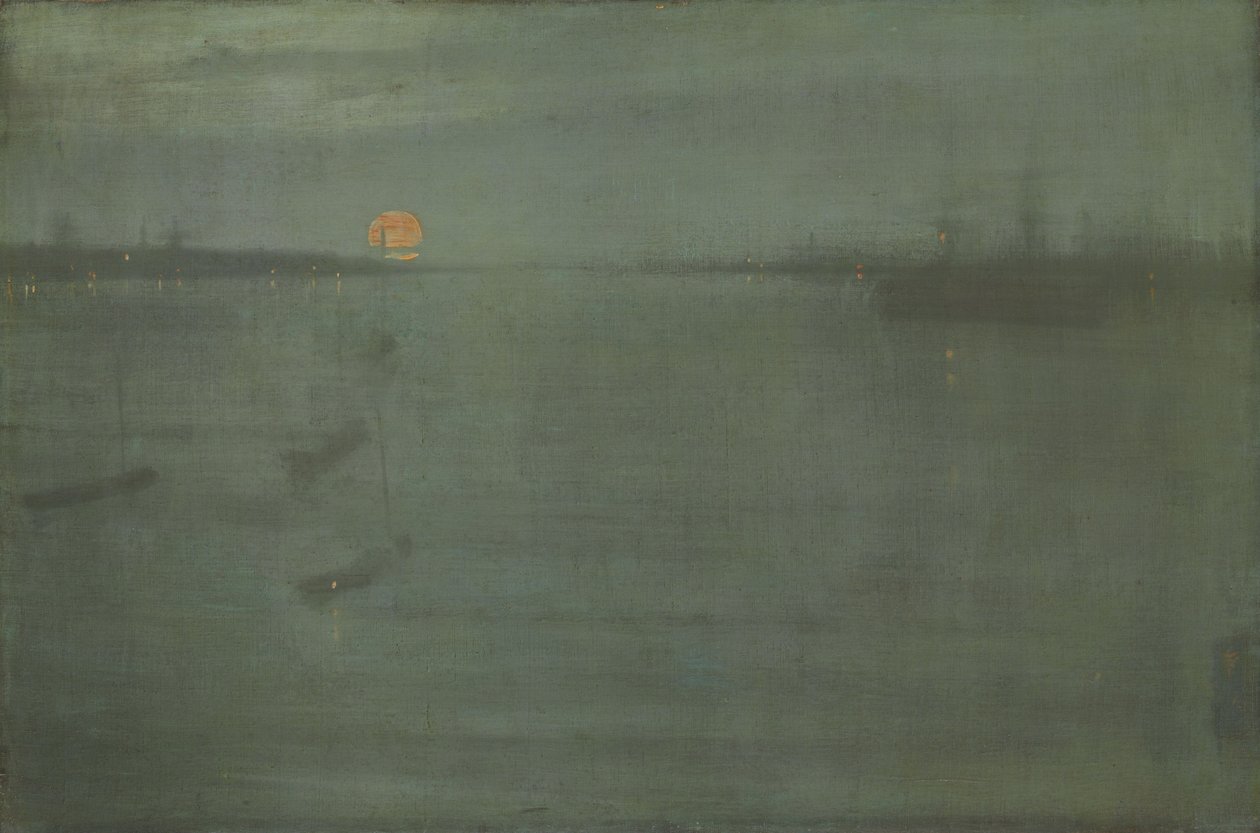 Nocturne - Blau und Gold - Southampton Water von James Abbott McNeill Whistler