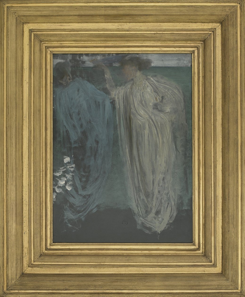 Symphonie in Grün und Violett, um 1868 von James Abbott McNeill Whistler